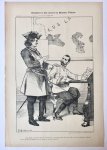 Braakensiek, Johan (1858-1940) - [Original lithograph/lithografie by Johan Braakensiek] Rusland na den moord op Minister Plehwe, 7 Augustus 1904, 1 pp.