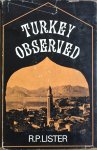Lister, R.P. - Turkey Observed