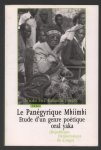 N'soko Swa-Kabamba Joseph - Le panegyrique mbiimbi: etude d un genre littrraire poétique oral yaka (République Démocratique du Congo)