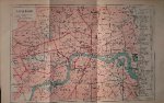 antique map (kaart). - London,