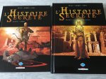 Pécau, Kordey, beau - 4 Books L’histoire secrete; Volume 1 + Genesis, Volume 2 + Le Chateau des Djinns, Volume 3 + Le graal de montségur, Volume 4 + Les Cles de Saint Pierre Pécau, Kordey, beau - 4 Books L’histoire secrete; Volume 1 + Genesis, Volume 2 + Le Chateau des Djinns, Volume 3 + Le graal de montségur, Volume 4 + Les Cles de Saint Pierre