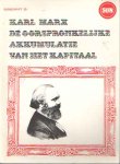 Marx, Karl - De oorspronkelijke akkumulatie van het kapitaal