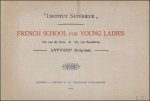 Coll. - Institut Sup rieur', French school for young ladies, 13 rue de Bom & 55 rue Sanderus, Antwerp Belgium.