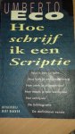 Umberto Eco - Hoe schrijf ik een scriptie ?