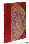 Durel Libraire (éd.) - Catalogue de la bibliothèque de feu Mr. E. Massicot. Première Partie. Livres modernes en éditions de grand luxe. Reliures d'art par les principaux Maîtres contemporains. Publications de la Société des Amis des Livres des Cent Bibliophiles - ...