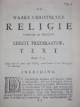 Hermannus Venema - De ware Christelyke Religie onderzocht en nagespoort uit Matth. V.