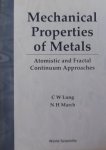 C.W. Lung. / N.H. March. - Mechanical Properties Of Metals Atomistic And Fractal Continuum Approaches