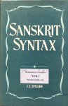 Speijer, J.S. - Sanskrit syntax