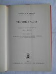 Raikov, Prof. Dr. D.A. - Translation: Leo.F. Boron - Vector Spaces