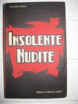 Dissen, Walter - Insolente Nudité.
