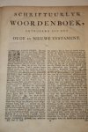 Staringh, Jacob Gerard - Bybels Zakelyk Woordenboek … door Jacob Gerard Staringh. Letter P. en Q. Zesde deel, tweede stuk