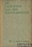 Lennep, J. van - De gedichten van den schoolmeester