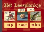  - Het leesplankje