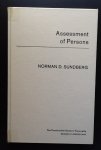 Norman D. Sundberg - Assessment of Persons (The Prentice-Hall series in personality)
