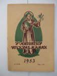  - St Antonius Volksalmanak 1953.
