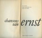 Altena, Ernst van - Chansons van Ernst. Een selectie eigen luisterliedjes van Ernst van Altena