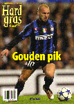Diverse auteurs - Hard Gras nr. 75, voetbaltijdschrift voor lezers,  december 2010, met o.a. Gouden pik (over Wesley Sneijder) 110 pag. paperback, goede staat