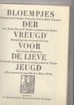 Vries,de Leonard - Bloempjes der Vreugd,het mooiste uit oude kinderboeken.