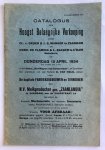 [VEILINGBOEKJE ONROEREND GOED] - [Veilingboekje betreffende onroerend goed Zaandam] Catalogus der Verkooping van De kapitale Fabrieksgebouwen en terreinen der N.V. Melkproducten gen. "Zaanlandia" te Zaandam, Notaris G. van Holk, te Zaandam, 1934, 22 pp.