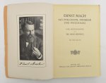 MACH, E., HENNING, H. - Ernst Mach als Philosoph, Physiker und Psycholog. Eine Monographie. Mit einem Bildnis.