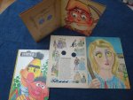 Steen, Pax, Carol Voges, Carry W. Zijlstra- van Dijk & Clinge Doorenbos. - Le Nain/ Sesamstraat/ Sprookjes Ogenboek. 3 "Ogenboeken".