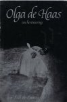 Dantzig, Rudi van - Olga de haas een herinnering
