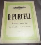 Purcell, D. - Sonata Seconda für Altblockflöte und Basso continuo (Bergmann)