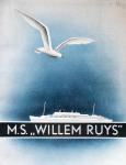 Schip enWerf - Dubbelschroef Motorpassagiersschip Willem Ruys 1947