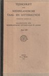 Maatschappij der Nederlandsche Letterkunde te Leiden., Maatschappij der Nederlandse Letterkunde te Leiden. - Tijdschrift voor Nederlandsche taal- en letterkunde