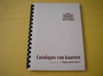 Topografische Dienst. - Catalogus van kaarten uitgegeven door de Topografische Dienst.