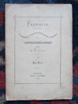 Witte, H. - FLORALIA Handboekje voor de kennis en het kweeken van lievelingsbloemen. II: DE ROOS