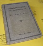 Wumkes, G.A. en Vries, A. de. - Nederlandsch-Friesch Woordenboek.
