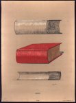 Chris Le Roy - (DECORATIEVE PRENT - LITHO )  BOEKEN