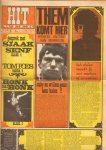 Ridder, Willem de (samenstelling) - HITWEEK 1967 nr. 24, 2 maart, 2e jaargang met o.a. THEM (COVER), BOB DYLAN (COVER), Q-65, TOM POES, goede staat