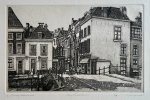Willem Minderman, (1910-1985) - Modern etching, 20th century, signed - Maliestraat (Den Haag) - W Minderman, 1 p.