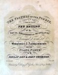 Dun, Finlay & John Thomson (Arr.): - The flowers of the forest, as sung by Mrs. Wilson from the new edition of the vocal melodies of Scotland. Arranged with Symphonies and Accompaniments for the Piano Forte
