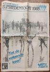 Telegraaf / Telesport - Elfstedentocht 1985, speciaal bewaarnummer van de Telegraaf