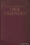 Leeuwen, W.L.M.E van - Drie vrienden. Studies over en herinneringen aan Menno ter Braak, H. Marsman, E. du Perron. Met portretten en facsimiles