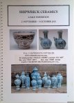 R&G McPherson Antiques - Shipwreck Ceramics: a Sale Exhibition, 23 september - 5 october 2002