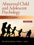 Wicks-Nelson Rita - Abnormal Child and Adolescent Psychology with DSM-V Updates