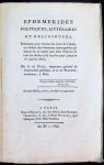 Noel Planche - Ephemerides politiques, littéraires et religieuses Aout 1803 Noel Planche - Ephemerides politiques, littéraires et religieuses Aout 1803