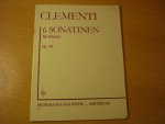 Clementi; Muzio (1752 - 1832) - Sonatinen 1-6 fur Klavier; Op 36 (herausgegeben von Gábor Kováts)
