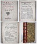 PREVOST D'EXILES, ANTOINE-FRANCOIS, - Table alphabétique des matières contenues dans les XV volumes de l'Histoire générale des voyages. Tome seizième.