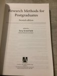Greenfield, Tony - Research Methods for Postgraduates