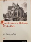 Lieburg, F.A. van - Eswijlerianen in Holland, 1734-1743