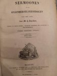 Schellens, M.H. - Sermoonen op de byzonderste feestdagen van het jaer (deel 3) + Sermoonen op alle de zondagen van het jaer (deel 4 + 5)