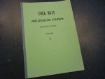 Dean; Folk - Melodische Etuden - Volume I /  Klavarskribo