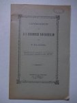 Zaaijer, T.. - Levensbericht van D.E. Siegenbeek van Heukelom. Overdruk uit de Levensberichten van de Maatschappij der Nederlandsche Letterkunde te Leiden, 1900-1901.