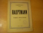 Hauptmann; Moritz  (1792–1868) - Three Sonatinas; Op. 10; for Violin & Piano