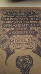 Godefroy J G - Handboek voor kunstgeschiedenis  stijl en ornamentenleer